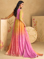 Designer Light Shaded Embroidery Anarkali Dress | bollywood dress | anarkali dress