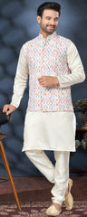 Latest lukhnawi kurta on cotton with detailed digital print and sequance work