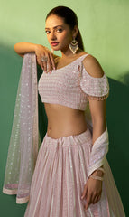 Designer georgette with sequence and embroidery lehenga | bollywood lehenga