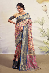 South Indian Pure Dharmavaram Silk Saree Designer Saree