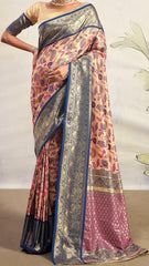 South Indian Pure Dharmavaram Silk Saree Designer Saree