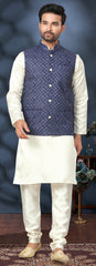 Latest lukhnawi kurta on cotton with detailed digital print and sequance work