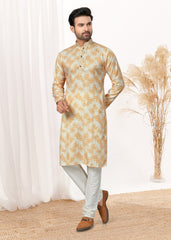 latest Contrast Digital print kurta on cotton with  detailed pintex, thread, sequence work for wedding