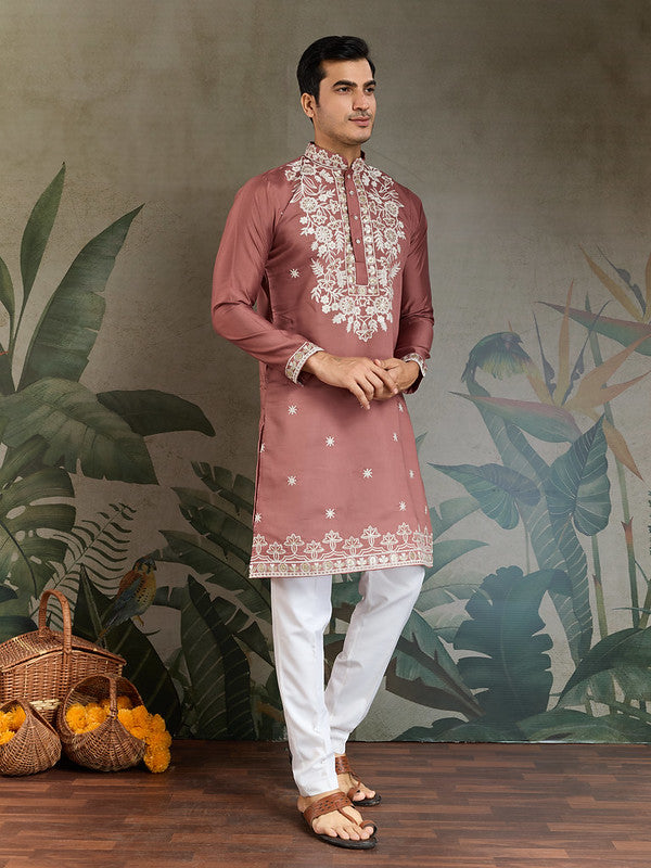 Exclusive Designer Embroidery work Mens Kurta