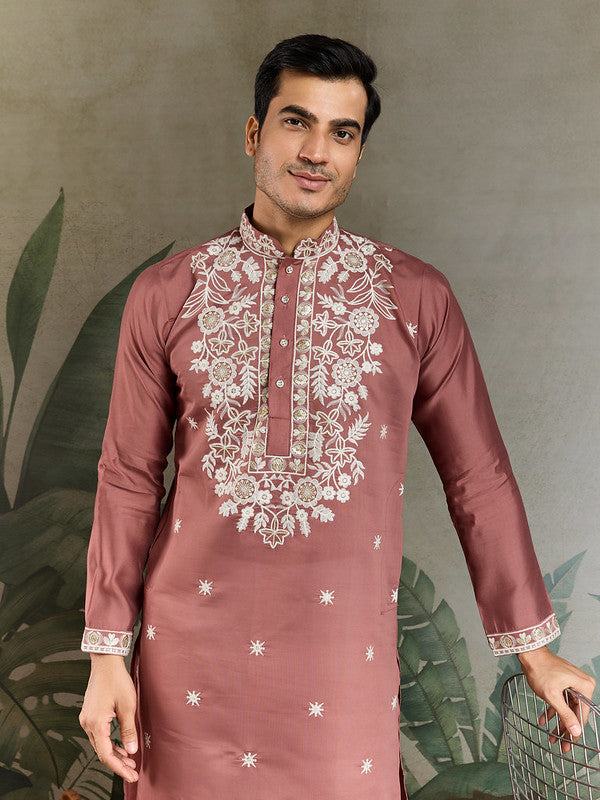 Exclusive Designer Embroidery work Mens Kurta