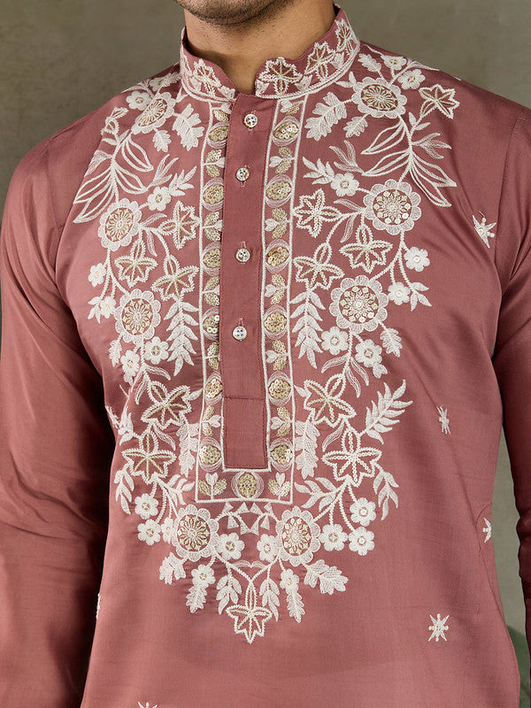 Exclusive Designer Embroidery work Mens Kurta