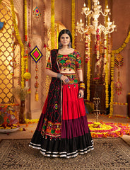 Full Flaire Designer Lehenga with Beautiful Handcrafted Blouse