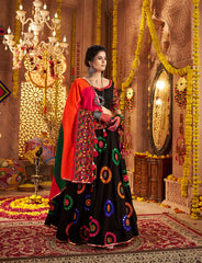 Black Mirror work Designer Lehenga