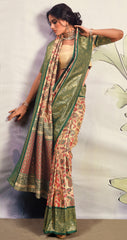 South Indian Pure Dharmavaram Silk Saree Designer Saree